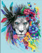 Ravensburger CreArt Boho Lion - Schilderen op nummer voor volwassenen - Hobbypakket