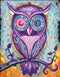 Ravensburger CreArt Dreaming Owl - Schilderen op nummer voor volwassenen - Hobbypakket