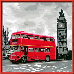 Ravensburger CreArt Londen - Schilderen op nummer voor volwassenen - Hobbypakket