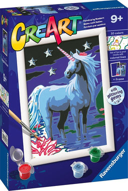 Ravensburger CreArt Magical Unicorn - Schilderen op nummer voor kinderen