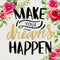 Ravensburger CreArt Make Your Dreams Happen - Schilderen op nummer voor volwassenen - Hobbypakket