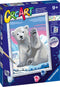 Ravensburger CreArt Pawsome Polar Bear - Schilderen op nummer voor kinderen