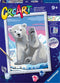 Ravensburger CreArt Pawsome Polar Bear - Schilderen op nummer voor kinderen