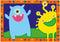 Ravensburger CreArt Silly Monsters - Schilderen op nummer voor kinderen