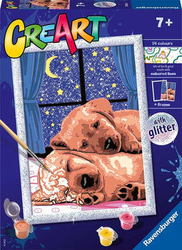 Ravensburger CreArt Sleep well! - Schilderen op nummer voor kinderen
