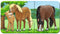 Ravensburger Dierenfamilies op de boerderij - My First puzzles - 9x2 stukjes - kinderpuzzel