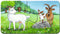 Ravensburger Dierenfamilies op de boerderij - My First puzzles - 9x2 stukjes - kinderpuzzel
