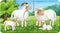 Ravensburger Dierenfamilies op de boerderij - My First puzzles - 9x2 stukjes - kinderpuzzel