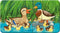Ravensburger Dierenfamilies op de boerderij - My First puzzles - 9x2 stukjes - kinderpuzzel