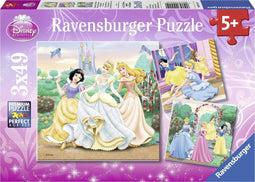 Ravensburger Disney Princess Prinsessendroom - Drie puzzels van 49 stukjes