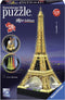 Ravensburger Eiffeltoren Night Edition- 3D puzzel gebouw - 216 stukjes