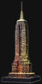 Ravensburger Empire State Building Night Edition - 3D Puzzel gebouw van 216 stukjes