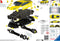 Ravensburger Lamborghini Huracán EVO Giallo - 3D Puzzel - 108 stukjes