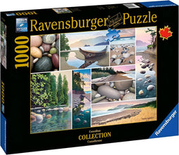 Ravensburger, Landschap en natuur puzzel 1000 stukjes West Coast Tranquility, Veelkleurig