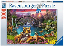 Ravensburger legpuzzel Tiger paradise 3000 stukjes