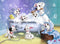 Ravensburger Nathan - 86612 - Puzzle Enfant Classique - Les 101 Dalmatiens - Tous au bain ! - 60 Pièces
