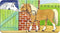 Ravensburger Op de boerderij- My First puzzles -9x2 stukjes - kinderpuzzel