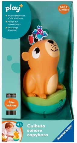Ravensburger -PLAY+ -Capybara klinkt tuimelend - Vanaf 6 maanden - Franse versie - 34019
