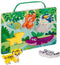 Ravensburger -PLAY+ - Zintuiglijke en magnetische houten puzzel In de jungle - Vanaf 1 jaar oud - Franse versie - 34017
