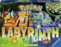 Ravensburger - Pokémon Labyrinth Glow in the Dark - Strategisch Bordspel