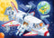 Ravensburger puzzel Animals in Space - Legpuzzel - 2x24 stukjes