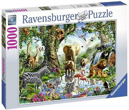Ravensburger puzzel Avonturen in de jungle - Legpuzzel - 1000 stukjes