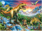 Ravensburger puzzel Bij de dinosaurussen - Legpuzzel - 100 stukjes