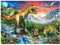 Ravensburger puzzel Bij de dinosaurussen - Legpuzzel - 100 stukjes