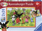 Ravensburger puzzel Bing Bunny - Twee puzzels - 24 stukjes - kinderpuzzel