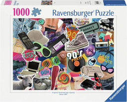 Ravensburger puzzel De jaren 90 - Legpuzzel - 1000 stukjes