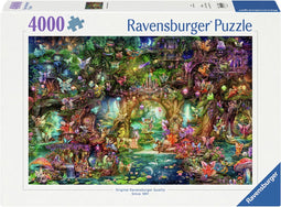 Ravensburger puzzel De verborgen wereld van de elfjes - Legpuzzel - 4000 stukjes