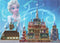 Ravensburger puzzel Disney Castles: Elsa - 1000 stukjes.
