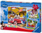 Ravensburger puzzel Disney Mickey Mouse: Iedereen houdt van Mickey - 3x49 stukjes - kinderpuzzel
