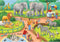 Ravensburger puzzel Een dag in de dierentuin - 2x24 stukjes - kinderpuzzel