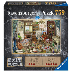 Ravensburger Puzzel Escape: Artist's Studio 759 stukjes