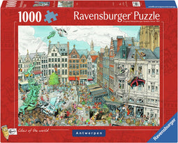 Ravensburger puzzel Fleroux Antwerpen - Legpuzzel - 1000 stukjes