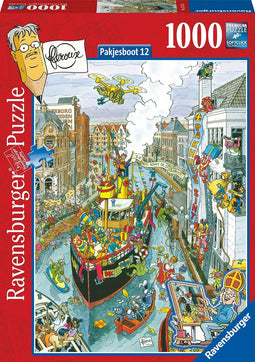 Ravensburger puzzel Fleroux Pakjesboot - Legpuzzel - 1000 stukjes
