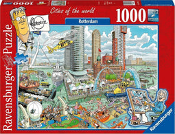 Ravensburger puzzel Fleroux Rotterdam - Legpuzzel - 1000 stukjes