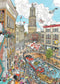 Ravensburger puzzel Fleroux Utrecht - Legpuzzel - 1000 stukjes