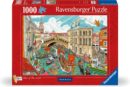 Ravensburger puzzel Fleroux Venetie - Legpuzzel - 1000 stukjes