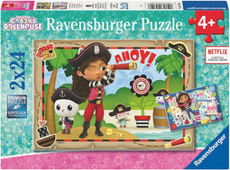 Ravensburger puzzel Gabby's Dollhouse - Legpuzzel - 2x24 stukjes