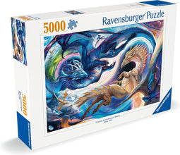 Ravensburger puzzel Groot vliegerfestival bij dag en nacht - Legpuzzel - 5000 stukjes