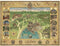Ravensburger puzzel Harry Potter Hogwarts Map - Legpuzzel - 1500 stukjess