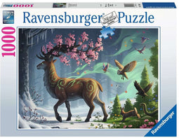 Ravensburger puzzel Hert van de lente - Legpuzzel - 1000 stukjes