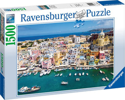 Ravensburger puzzel Italian landscapes: ista su Procida - Legpuzzel - 1500 stukjes