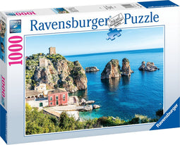 Ravensburger puzzel Italian landscapes: Sicily 2 - Legpuzzel - 1000 stukjes