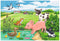 Ravensburger puzzel Jonge dieren op het platteland - 2x12 stukjes - kinderpuzzel