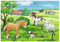 Ravensburger puzzel Jonge dieren op het platteland - 2x12 stukjes - kinderpuzzel