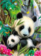 Ravensburger puzzel Lieve panda - Legpuzzel - 300 stukjes