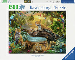 Ravensburger puzzel Luipaarden in de jungle - Legpuzzel - 1500 stukjes